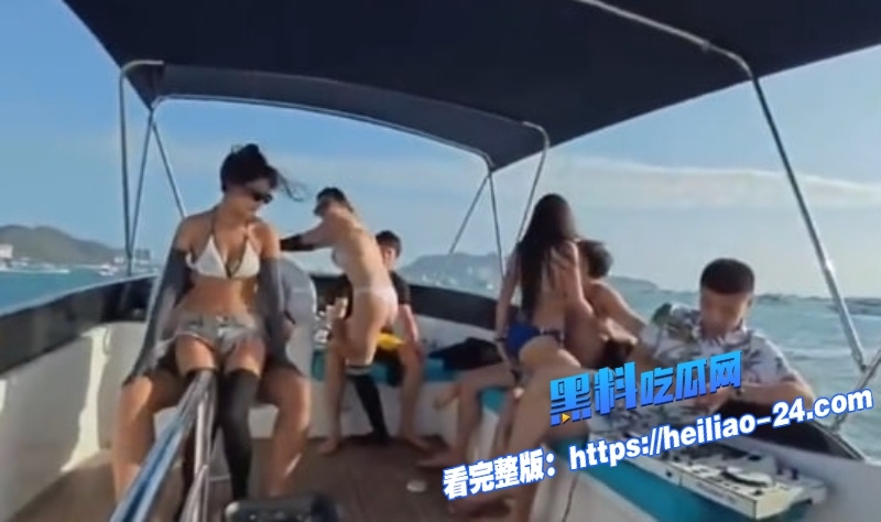 音超火海南游艇派对惊天泄密有钱人把女神们当狗调教玩弄11