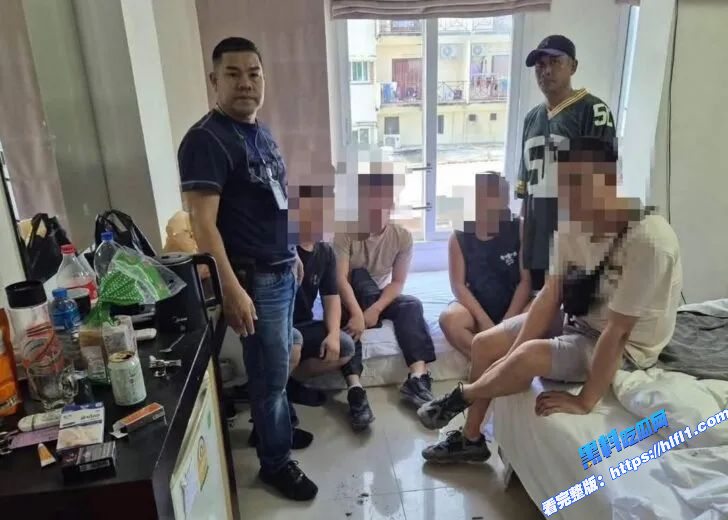 16名中国公民在泰国普吉非法务工被捕03