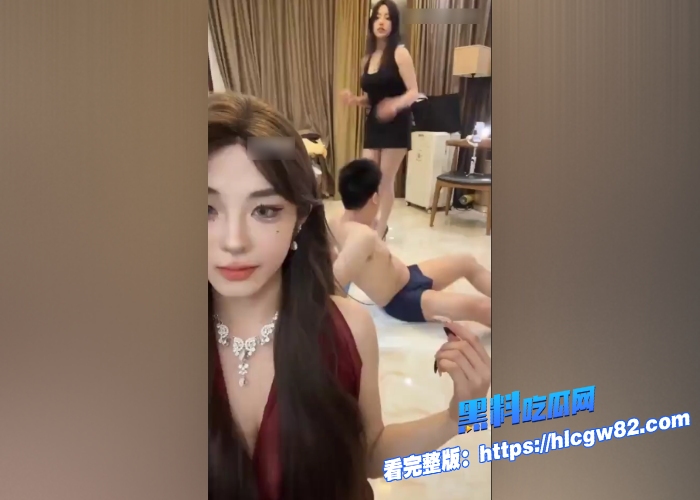 玩物直播御姐女王双S调教公狗黑丝美腿足交榨精呕吐物羞辱抖M福利必看2