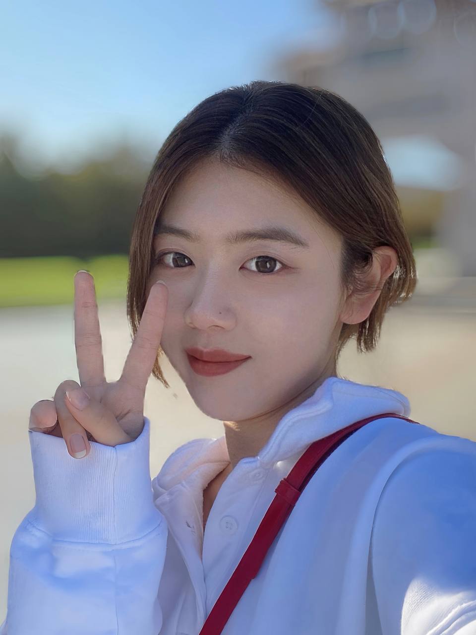 大一前女友生活照