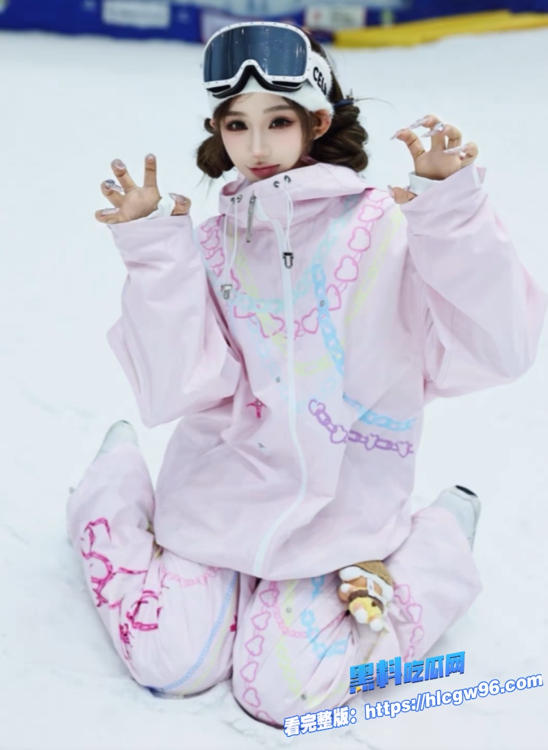 千万网红老白与滑雪圈美女陪玩事件3000陪滑费给不起 5