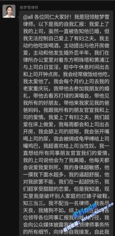 上海女律师敖梦雪4