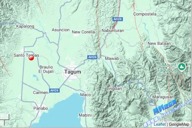 北达沃发生5.2级地震01