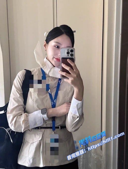 韩国空姐 性感私密视频惨遭泄露 白天服务乘客晚上服务金主 果然是财阀的玩物啊！3