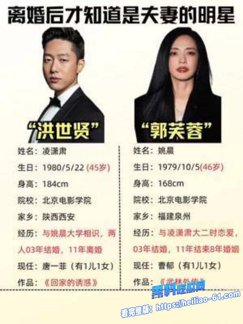 内娱顶流姚晨二婚离婚官宣 曹郁分手后出轨视频旧瓜疯传塌房太刺激42 内娱顶流姚晨二婚离婚官宣 曹郁分手后出轨视频旧瓜疯传塌房太刺激42