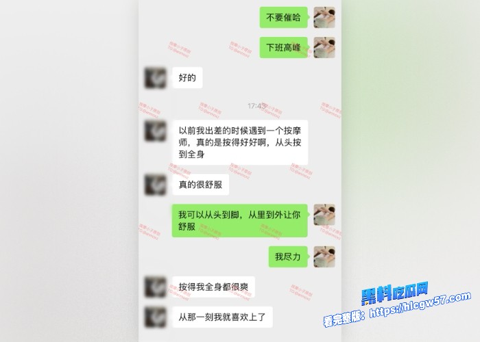 按摩小子原创首发聊天记录图106 按摩小子原创首发聊天记录图106