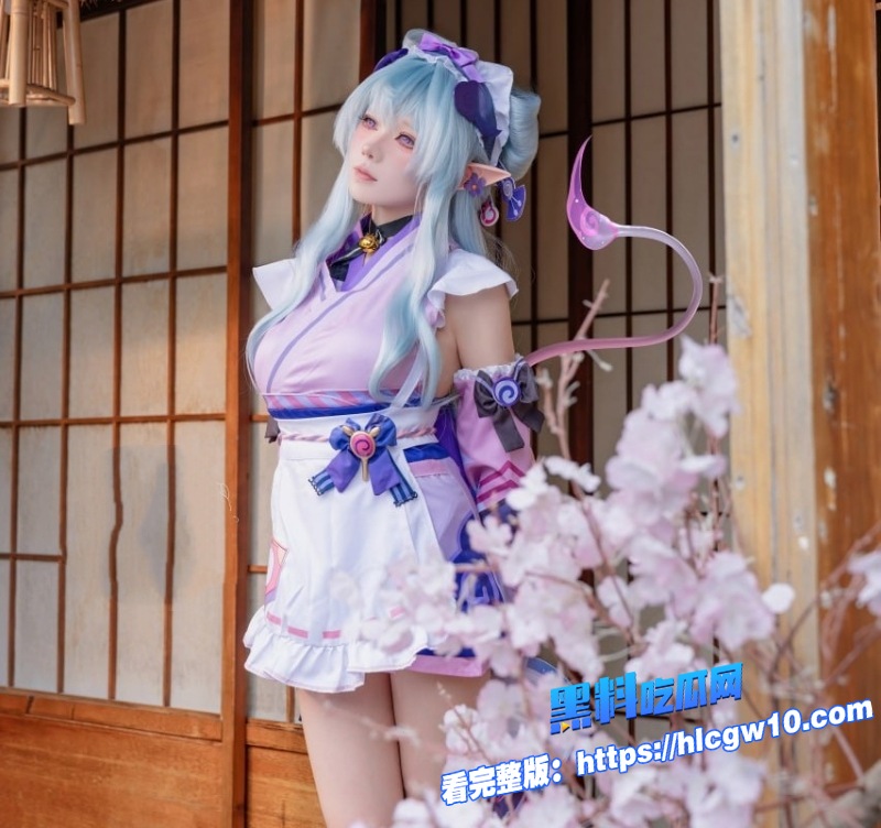 极品福利姬咬一口兔娘ovo制服cosplay化身性感兔系女神2