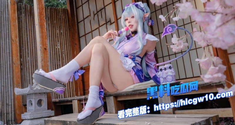 极品福利姬咬一口兔娘ovo制服cosplay化身性感兔系女神4