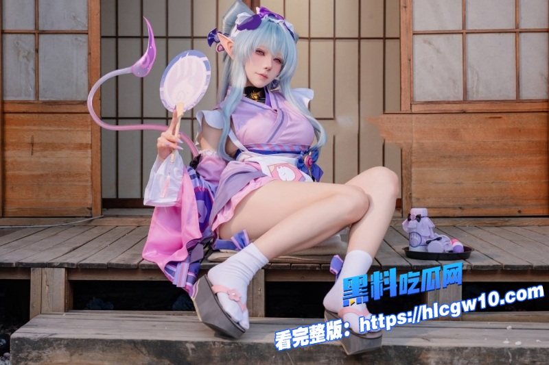 极品福利姬咬一口兔娘ovo制服cosplay化身性感兔系女神6