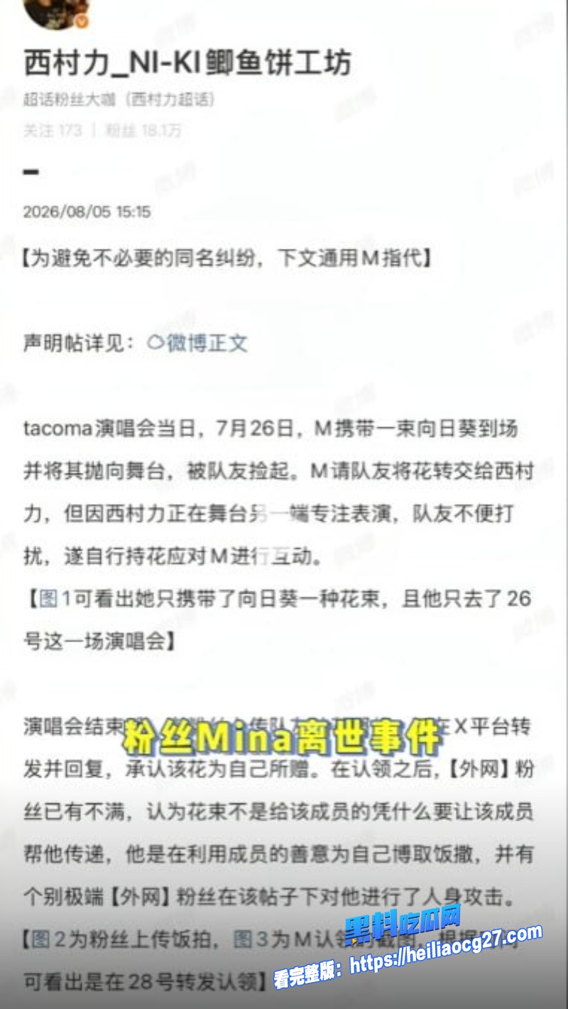Mina直播自杀事件5