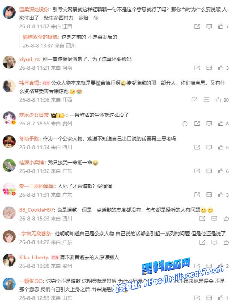 Mina直播自杀事件12