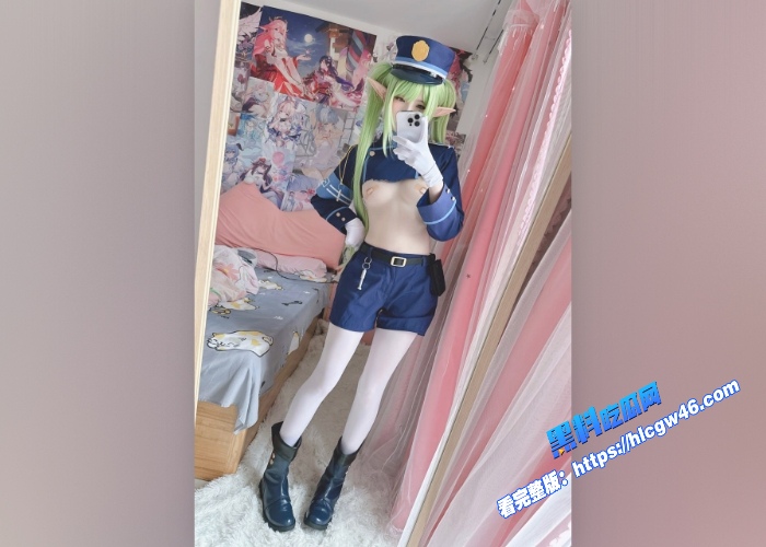 极品萝莉福利姬习呆呆cos铁道双子大尺度福利写真曝光道具自慰粉嫩菊花 图5WH700x500px