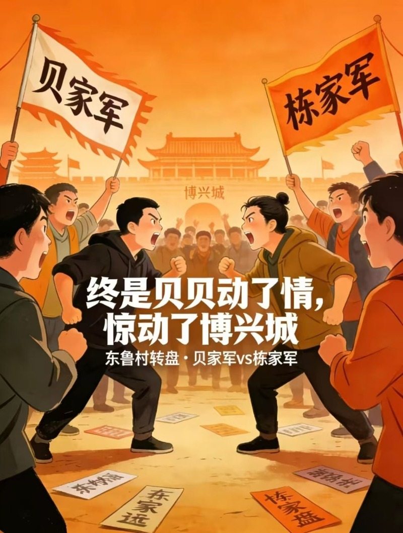 博兴东鲁村贝家军与栋家军西转盘大战1