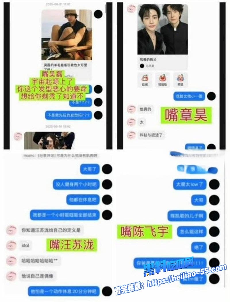娱乐圈顶流王一博遭06年铁粉李思瑾造谣陷害綦美合聊天记录霸屏热搜引爆全网剧情急转直下反转太狠15