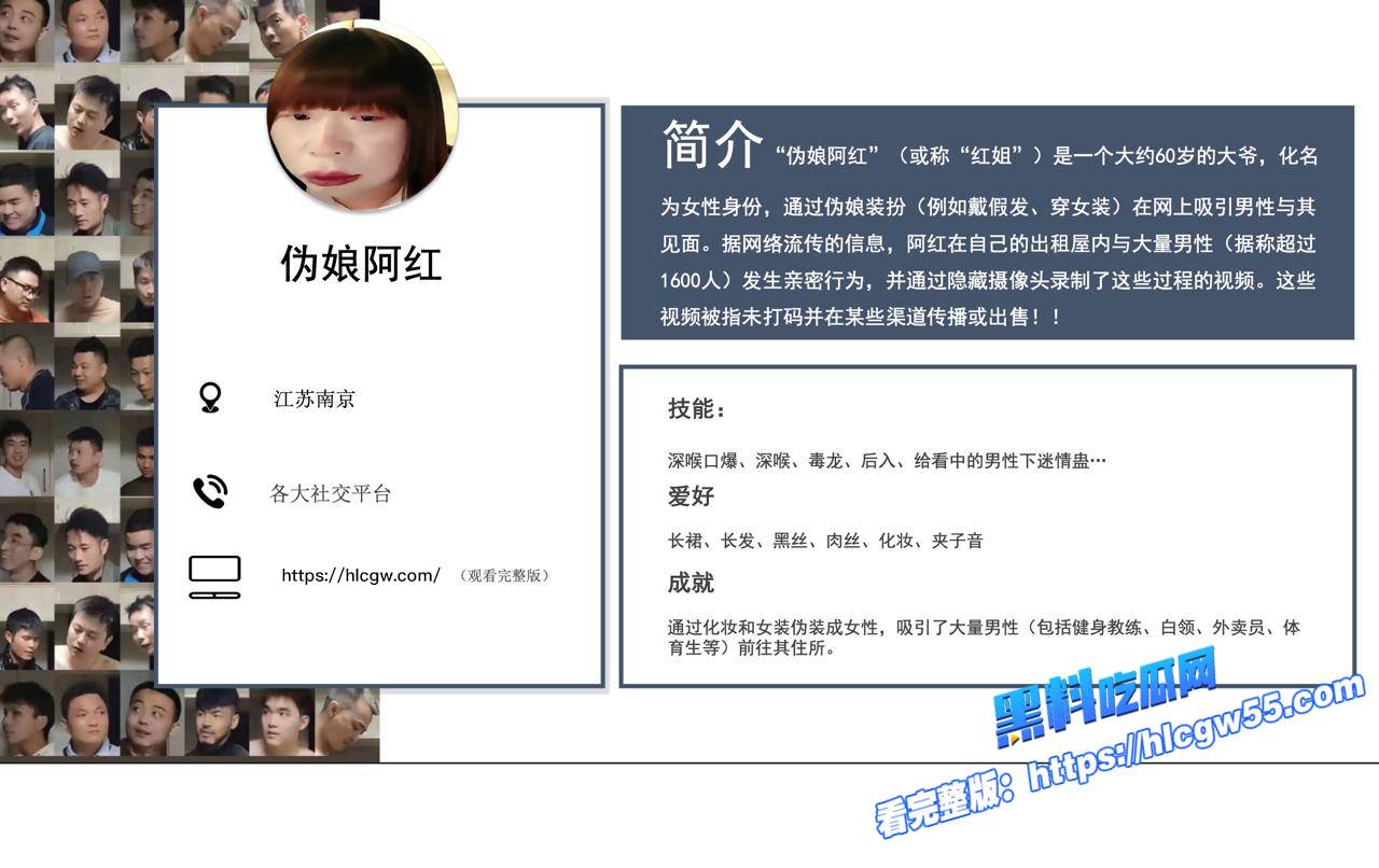 火爆全网！伪娘阿红事件最新完整版吃瓜合集 三年约炮数千位直男 各种型男帅哥 黑料吃瓜网独家整理放送！（持续更新）6