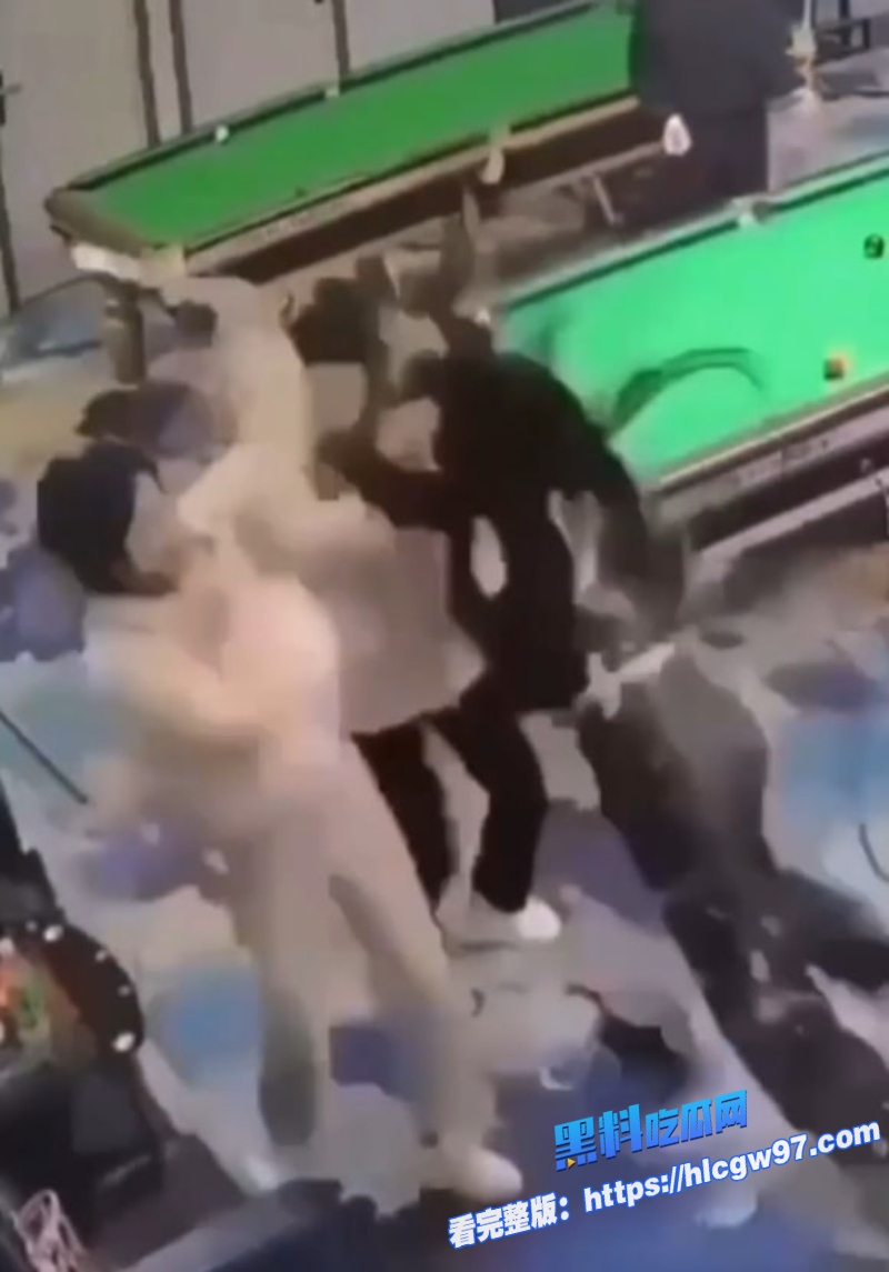 抖音万人求暴躁国服刀妹两女子台球厅持双刀砍翻一名女生下手超狠都给整毁容了远离精神小妹6