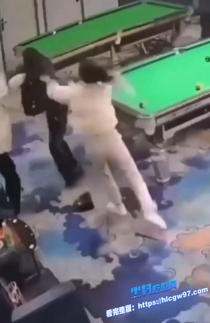 抖音万人求暴躁国服刀妹两女子台球厅持双刀砍翻一名女生下手超狠都给整毁容了远离精神小妹8
