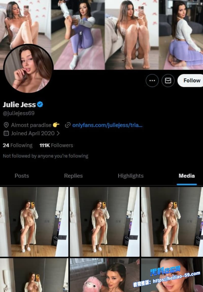 P站俄罗斯高颜值博主JulieJess性爱视频流出白虎穴遭男友疯狂打桩全程火力全开谁能扛得住1