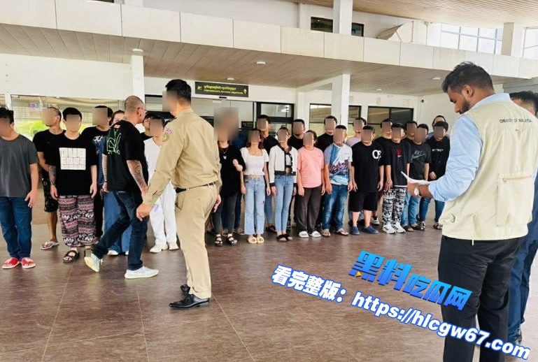 柬埔寨遣返30名马来西亚电诈人员01
