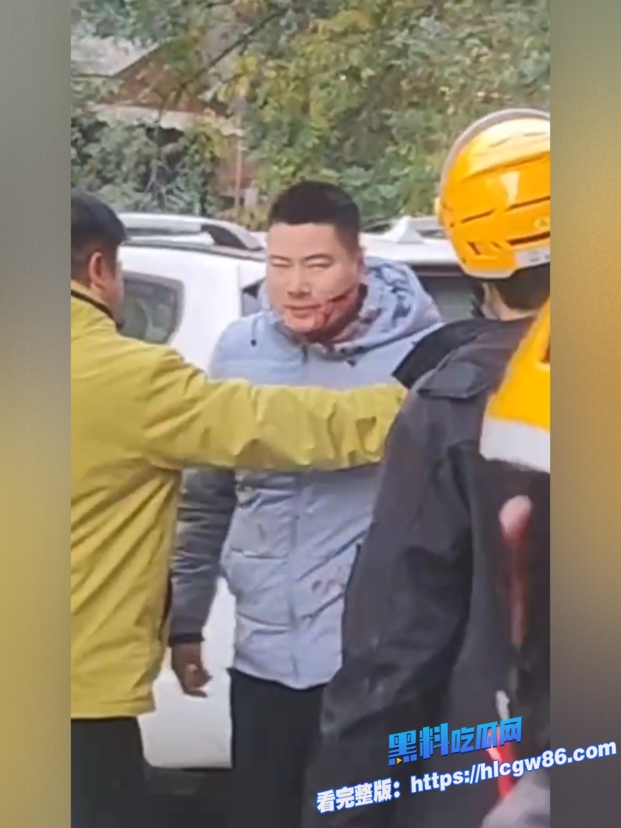 河北石家庄美团外卖小哥当街怒捅站长26