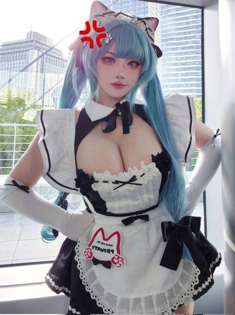 极品巨乳女神yasal漫展cos服装诱惑写真福利1