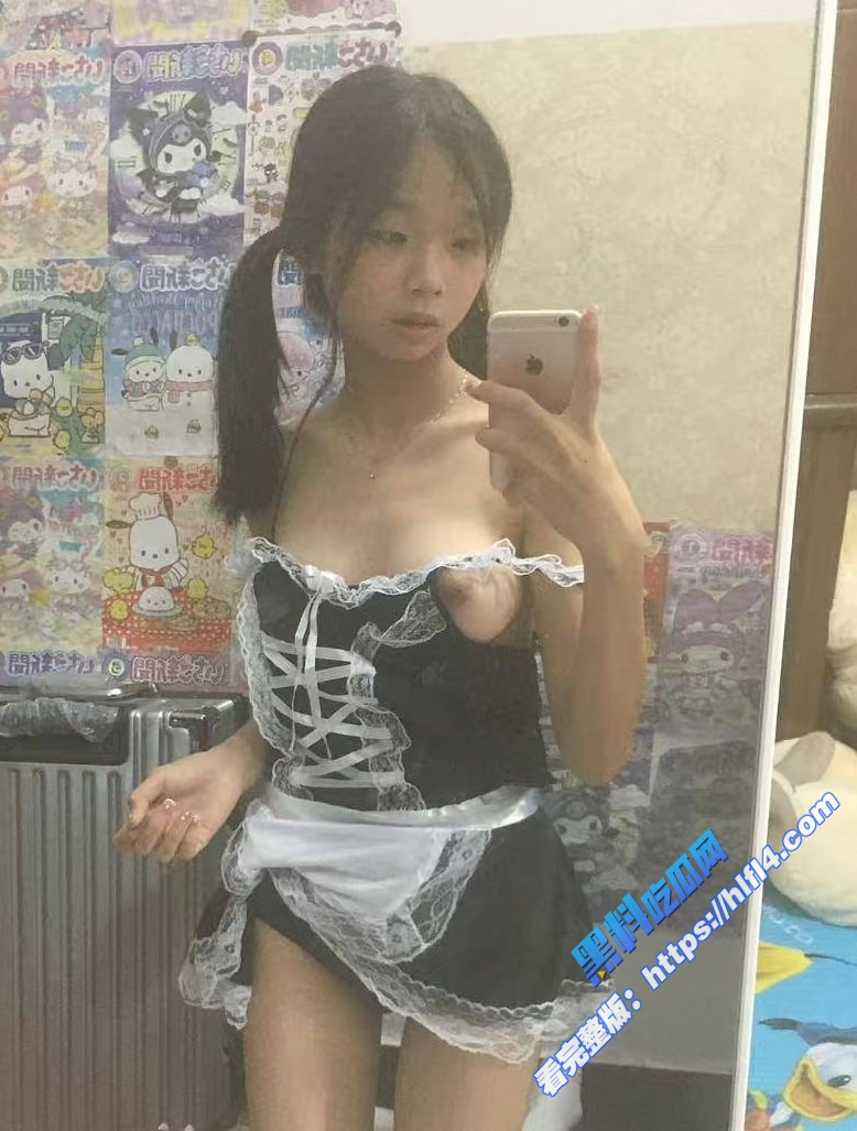 广州工贸学生妹 曾嘉莹 被金主包养 最后直接拿钱跑路 大量性爱视频加抖音号全网流出！6