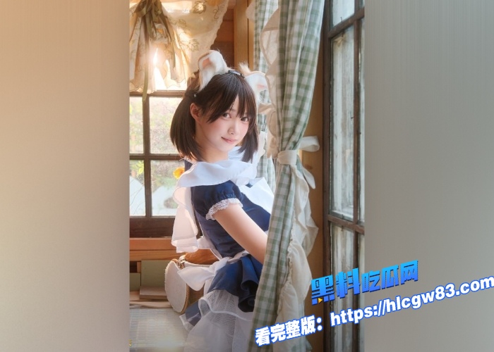 专约漂亮小萝莉COS制服调教啪啪内射，女仆装少女全程露脸露脸骑乘榨精粉嫩美穴被爸爸中出内射《cos软妹·》图 6