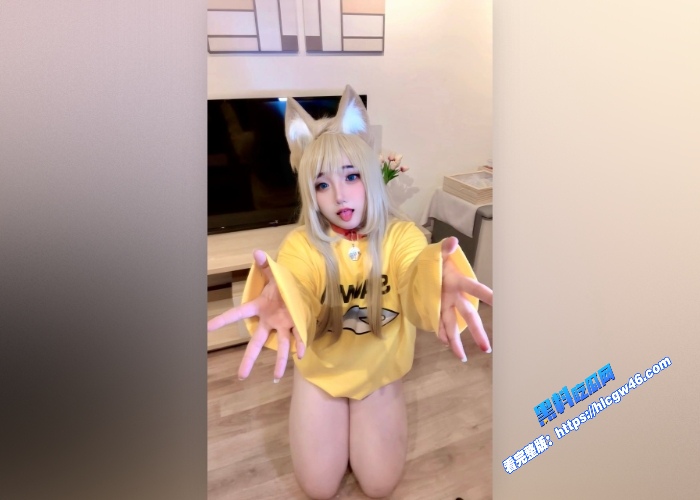 绝顶巨乳网黄nyanchan2k3丰乳肥臀肉感女神cos黄豆粉带着肛塞上下骑乘假屌骚气十足 图1WH700x500px