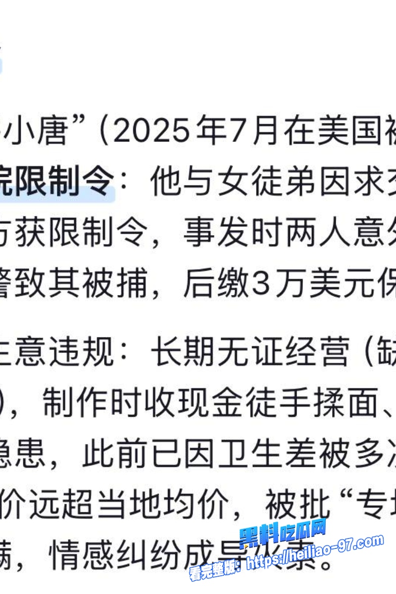 洛杉矶华人网红小唐酱香饼25