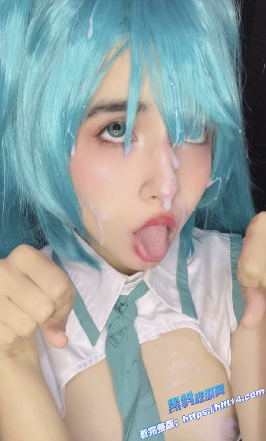 西班牙福利姬网红 LimayMonitaChina cos初音未来 喜欢舔鸡吧 被大屌无情爆操！3