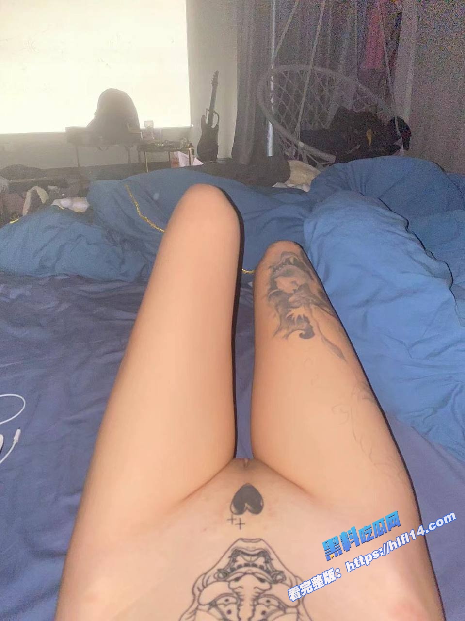 湖南纹身精神小妹  被社会大哥玩弄  多人群交 逼都被草肿了！3