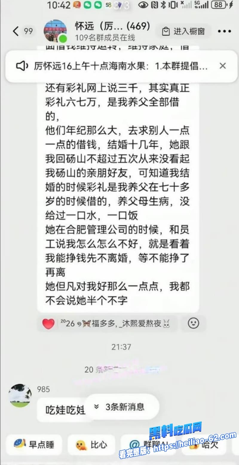 厉老二聊骚出轨被妻子抓包模范夫妻人设崩塌成全网热搜聊天记录太劲爆了22