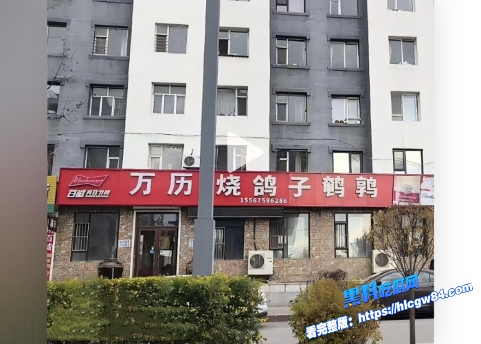 吉林万历烧鸽子鹌鹑老板娘窗前激情视频劲爆流出33秒完整版后入啪啪一清二楚视频火遍全网更有老板娘早期视频图 11