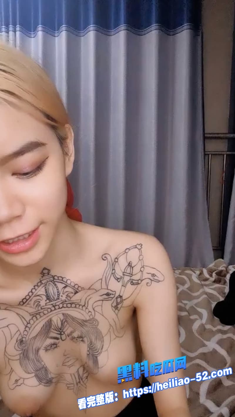 纹身精神小妹直播大秀回放流出 直接开干哼哼哼叫不停又是羡慕精神小伙的第33天 6