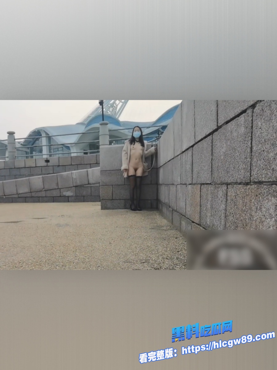 海边遛狗露出女神冯珊珊被金主姐姐6