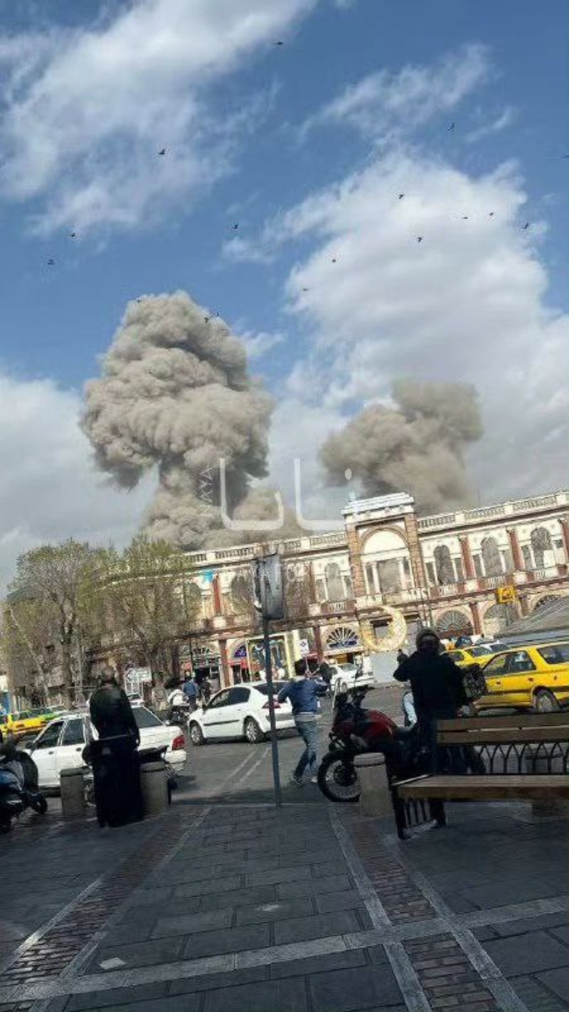 以色列宣布袭击伊朗首都德黑兰市中心发生爆炸3 以色列宣布袭击伊朗首都德黑兰市中心发生爆炸3