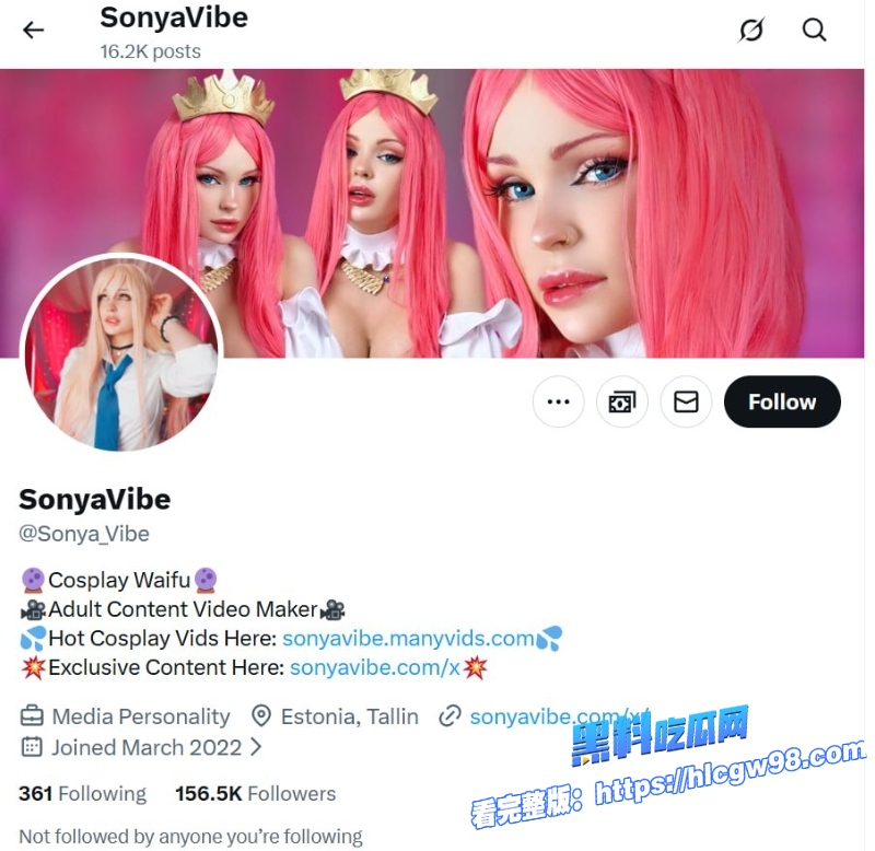 欧美巨乳女神SonyaVibe自慰福利 1