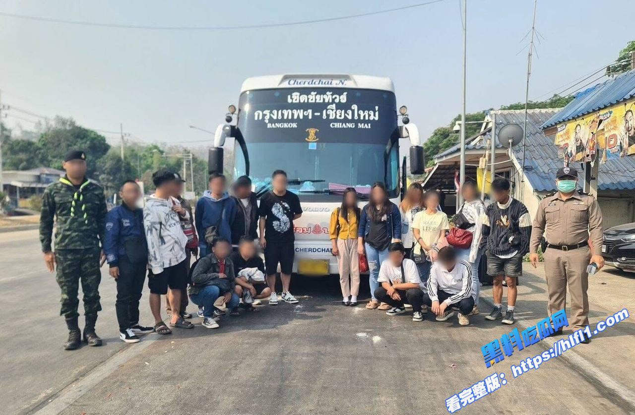 泰国新闻：因公司拖欠工资，14名印尼诈骗员工潜入泰国被捕 图2