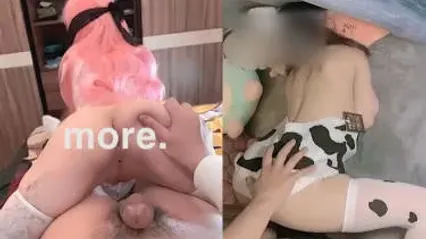 极品母狗美女穿着性感奶牛装 后入撞击绝美蜜桃臀抽插白虎嫩鲍 美女化身榨汁神器 精液爆射内射中出 封面