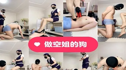 SM女王调教视频合集做空姐的狗 全集 封面