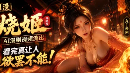 国漫烧姬 AI漫剧 巨乳美女在床上被无套肉棒粗暴抽插 身上沾满精液的姿态真是骚 封面