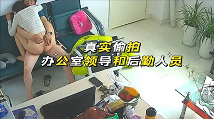 真实偷拍办公室领导和后勤人员做爱全程被拍 封面