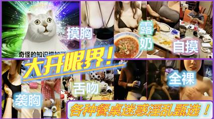 饭馆餐桌上的淫乱行为各种扒妹子的奶罩喝奶抓美乳吃奶子城里人真会玩 封面