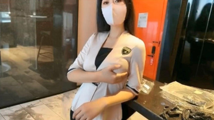 给老公戴绿帽子，快点干我，性感职业装女白领中午休息时间找情人酒店偷情 封面
