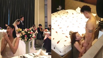 福建 姐夫门 性爱偷情做爱视频流出 玉石俱焚的新郎 封面