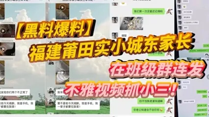 黑料爆料福建莆田实小城东家长在班级群连发不雅视频抓小三 全集 封面