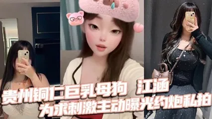 贵州铜仁巨乳母狗 江涵 为求刺激主动曝光约炮私拍 梨形身材堪称完美炮架 全集 封面