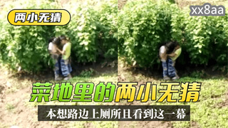 两小无猜本想路边上厕所，没想到一抬头菜地里看到这一幕 封面