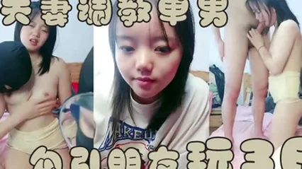 夫妻调教单男夫妻勾引朋友玩3P操B表情销魂诱惑 全集 封面