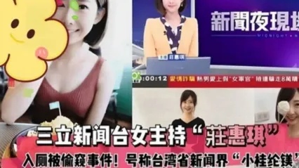独家吃瓜三立新闻台女主持莊惠琪上厕所被偷拍事件_黑料吃瓜 封面